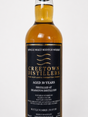 Deanston 30 YRS Hogshead Creetown Distillers